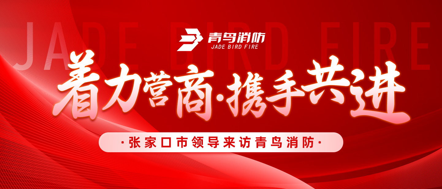 着力营商，携手共进——张家口市领导来访青鸟消防